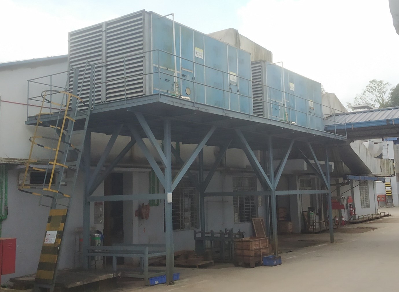 Evaporative Cooling System